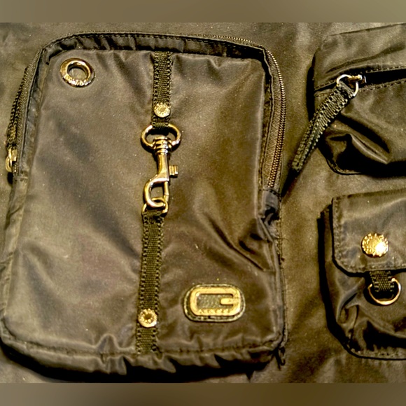 Retro Guess Women’s Black Lightweight Laptop Tablet Messenger Crossbody Bag - Picture 8 of 15